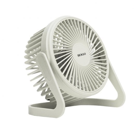 Ventilatore da tavolo USB Sogo 12 cm bianco