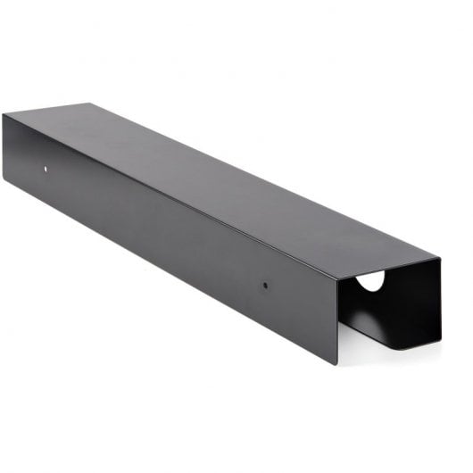 StarTech.com Canalina passacavi per scrivania - Cable management per scrivania per fili/cavi/strisce di alimentazione - Canalina coprifili 60cm x 7.6cm