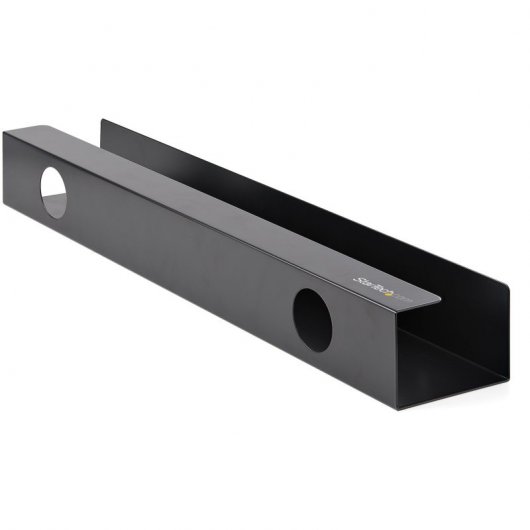 StarTech.com Canalina passacavi per scrivania - Cable management per scrivania per fili/cavi/strisce di alimentazione - Canalina coprifili 60cm x 7.6cm