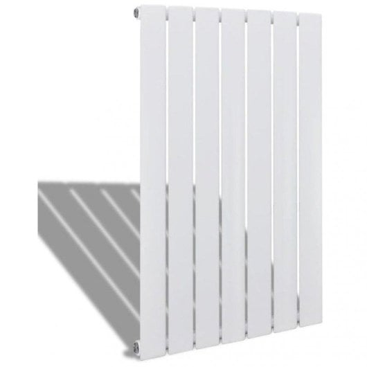Radiador Elétrico vidaXL Painel 542x900mm 620W Branco Instalação Vertical