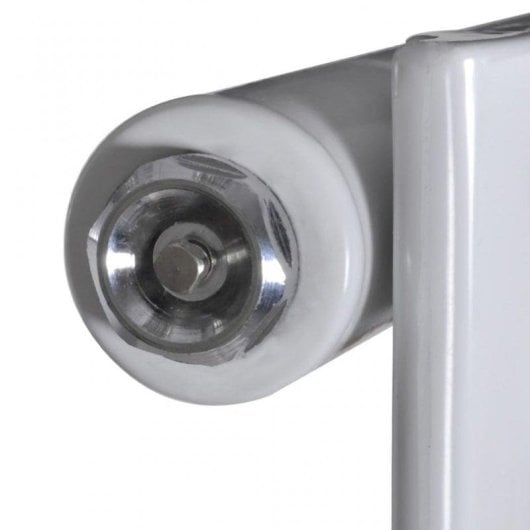 Radiador Elétrico vidaXL Painel 542x900mm 620W Branco Instalação Vertical