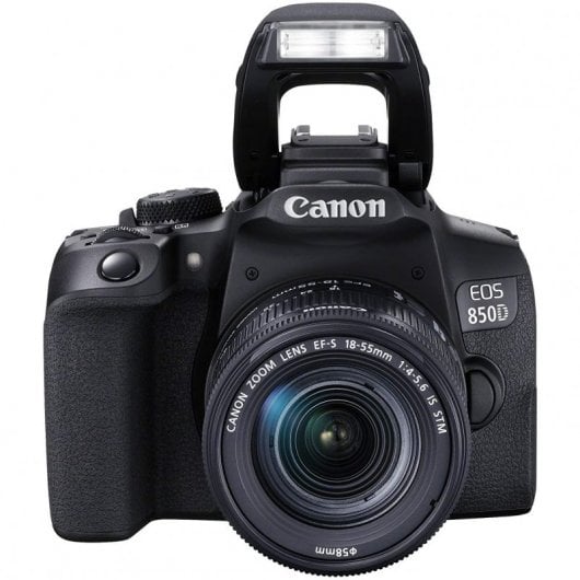 Canon EOS 850D 24.1MP WiFi + Objetivo EF-S 18-55mm F4-5.6 IS STM