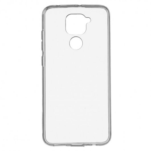 Capa Transparente de Silicone para Xiaomi Redmi Note 9