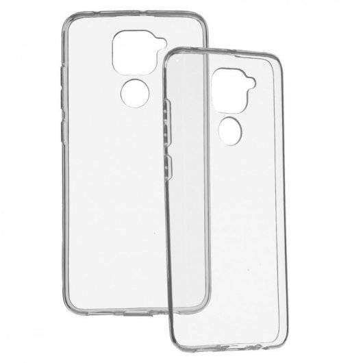 Capa Transparente de Silicone para Xiaomi Redmi Note 9