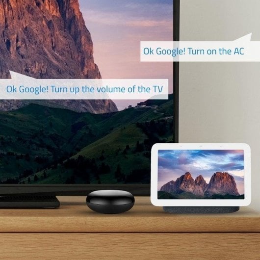 Centrale Domotique Nivian NVS-SMARTIR-W2 Wifi avec Contrôle vocal Alexa/Google Home Scènes intelligentes
