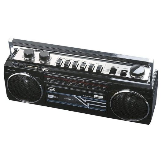 Radio Cassette Trevi RR 501 BT Bluetooth USB SD 4 bandes Noir