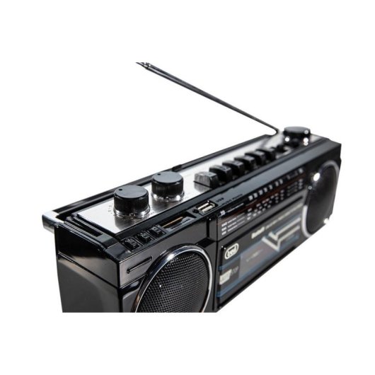 Radio Cassette Trevi RR 501 BT Bluetooth USB SD 4 bandes Noir