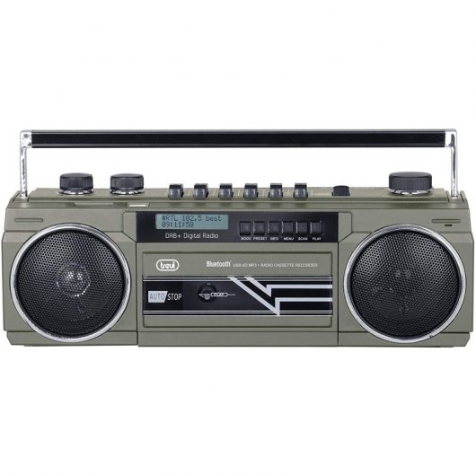 Trevi RR 511 DAB Radio Casette Bluetooth Gris
