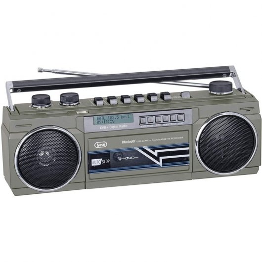 Trevi RR 511 DAB Radio Casette Bluetooth Gris