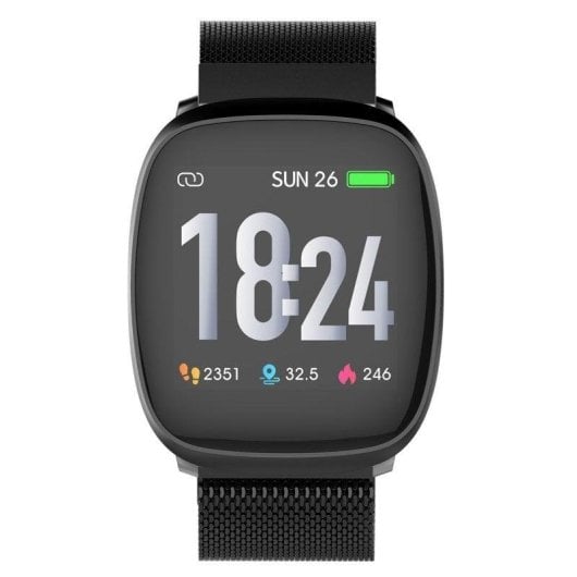 Trevi T-FIT 260 HB Bluetooth GPS 33mm LCD Preto Resistente à Água IP68 SpO2 Pulsómetro