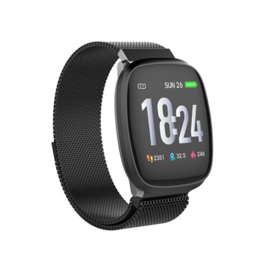Trevi T-FIT 260 HB Bluetooth GPS 33mm LCD Preto Resistente à Água IP68 SpO2 Pulsómetro