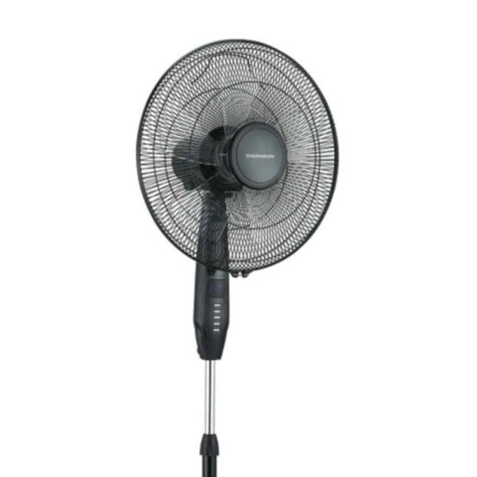 Ventilador de Pé Thomson THVEL456K 50W 3 Velocidades Oscilação Temporizador Comando