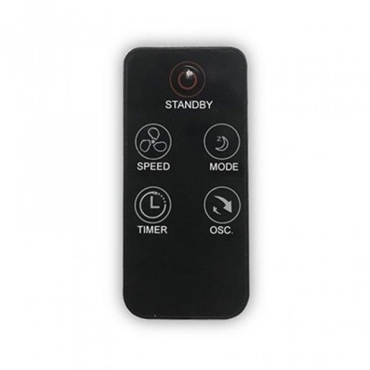 Ventilador de Pé Thomson THVEL456K 50W 3 Velocidades Oscilação Temporizador Comando