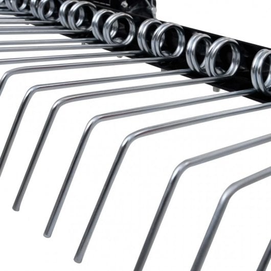 VidaXL Escarificador para Cortacésped 120cm Negro