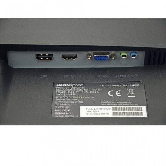 Hannspree HS278PPB 27" LED FullHD