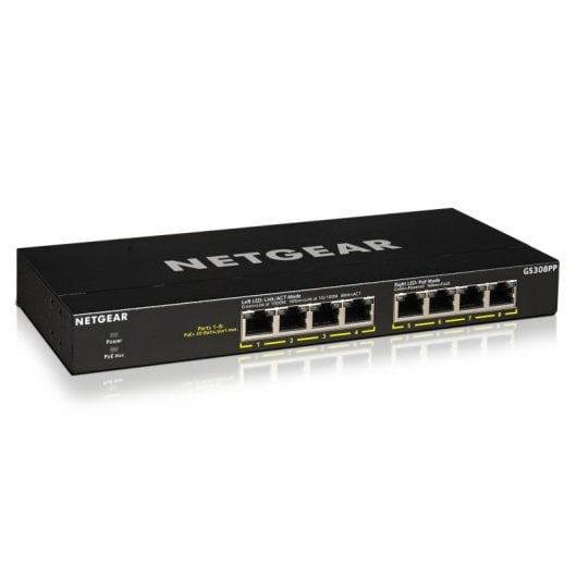 Switch Netgear GS308PP 8 porte Gigabit