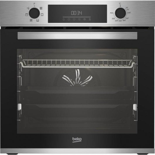 Horno Multifunción Beko BBIE123001XD 72L 60cm Hidrolítico A Guías Telescópicas Acero Inoxidable
