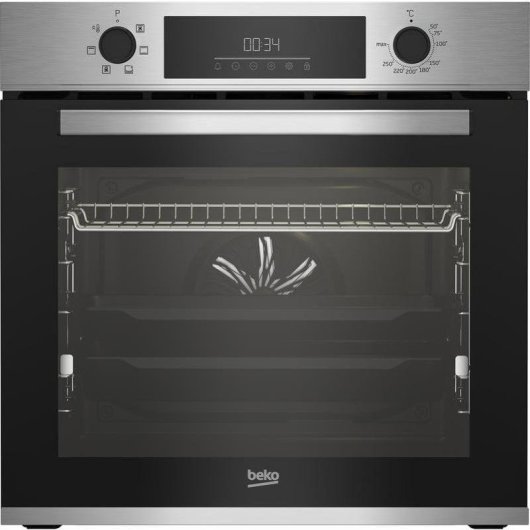 Horno Multifunción Beko BBIE123001XD 72L 60cm Hidrolítico A Guías Telescópicas Acero Inoxidable
