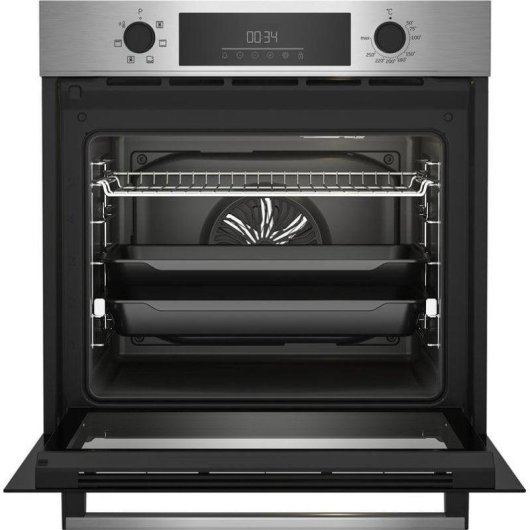 Horno Multifunción Beko BBIE123001XD 72L 60cm Hidrolítico A Guías Telescópicas Acero Inoxidable