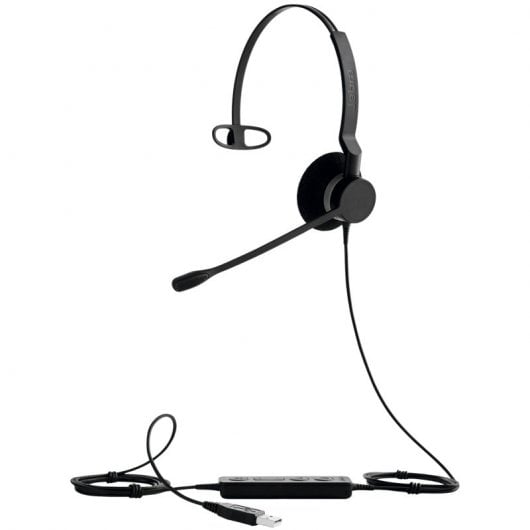 Jabra Biz 2300 UC Headset Monoaural USB Preto