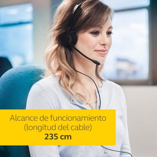 Jabra Biz 2300 UC Headset Monoaural USB Preto