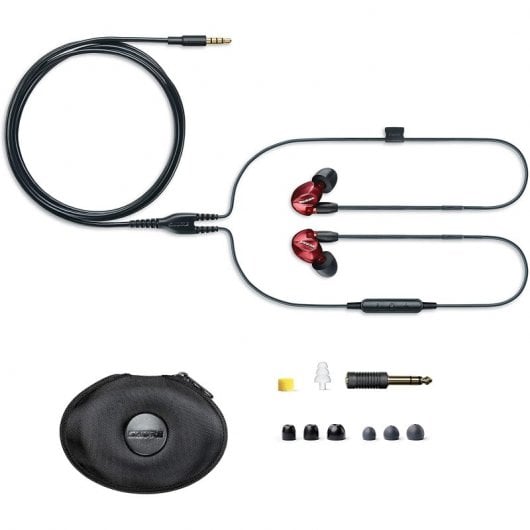 Shure SE535 Auriculares con Micrófono Rojo