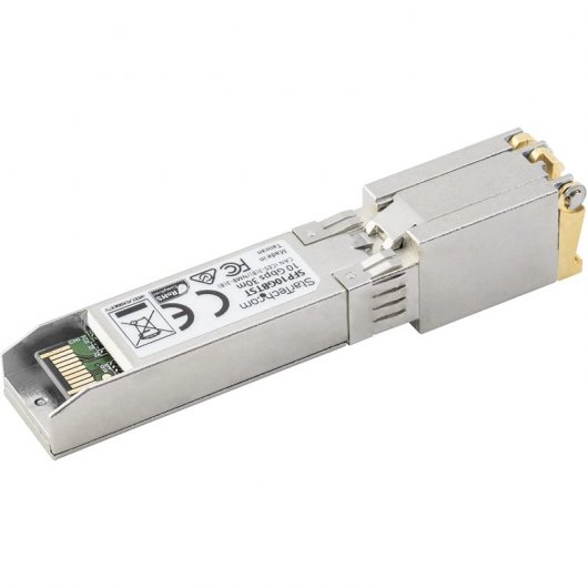 StarTech.com Module de transceiver SFP+ 10GBASE-T 10 Gigabit RJ45 en cuivre - Conforme aux normes MSA - 30 m