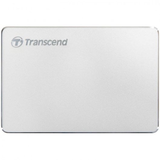 Transcend StoreJet 25C3S Externe Festplatte 2 TB 2.5" USB Typ-C 3.2 Gen 1 (3.1 Gen 1) Silber