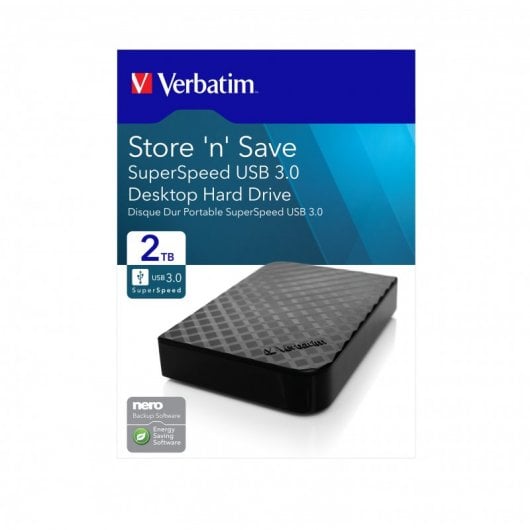 Verbatim Store 'n' Save 2TB USB 3.0