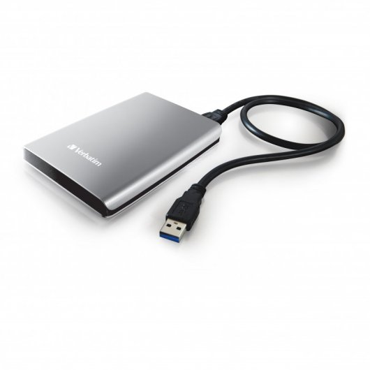 Verbatim Store 'n' Go Disque dur portable USB 3.0, 2 To, Argenté