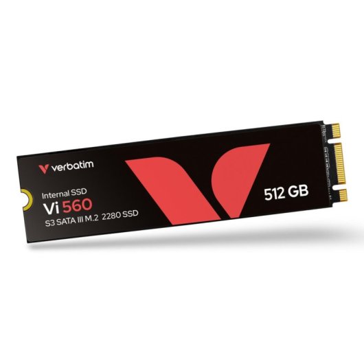 Disque SSD Verbatim Vi560 S3 512GB M.2 2280 SATA 3 560MB/s Fiable