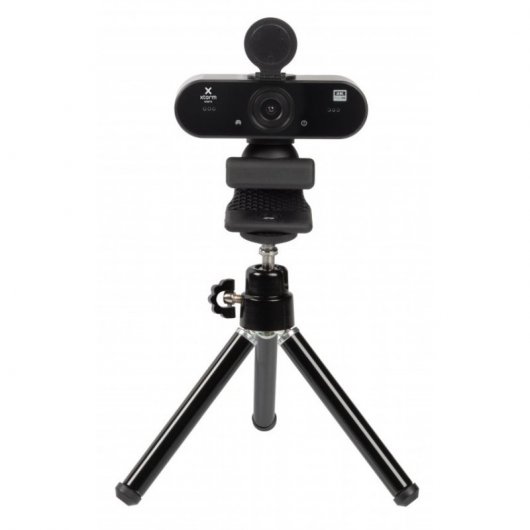 Xtorm Worx Quad-HD 2K Webcam con Trípode
