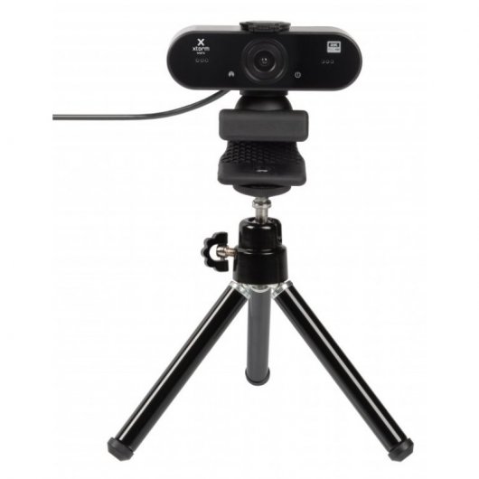 Xtorm Worx Quad-HD 2K Webcam con Trípode