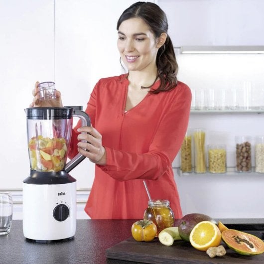 Braun PowerBlend 3 JB 3150 BK Frullatore in vetro 800W