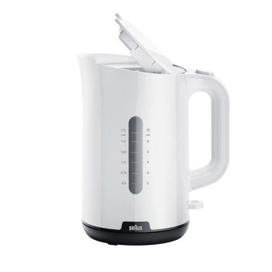 Braun Breakfast WK 1100 Hervidor de Agua 1.7L 2200W Blanco