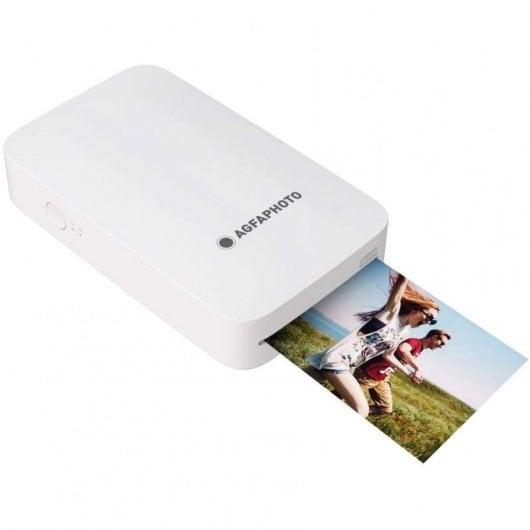AgfaPhoto Realipix Mini P Impresora de Fotos Bluetooth Blanca