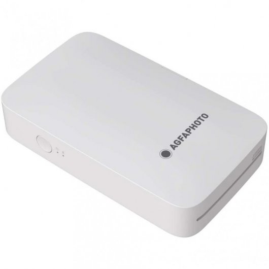 AgfaPhoto Realipix Mini P Impresora de Fotos Bluetooth Blanca