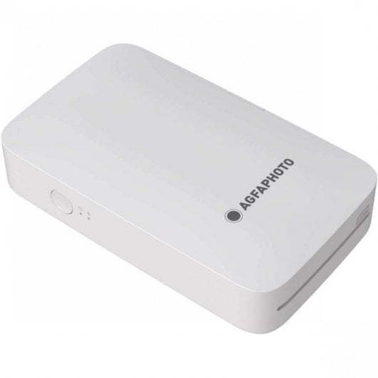 AgfaPhoto Realipix Mini P Impresora de Fotos Bluetooth Blanca