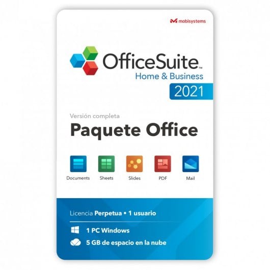 OfficeSuite Home & Business 2021 Licencia Perpetua 1 Usuario