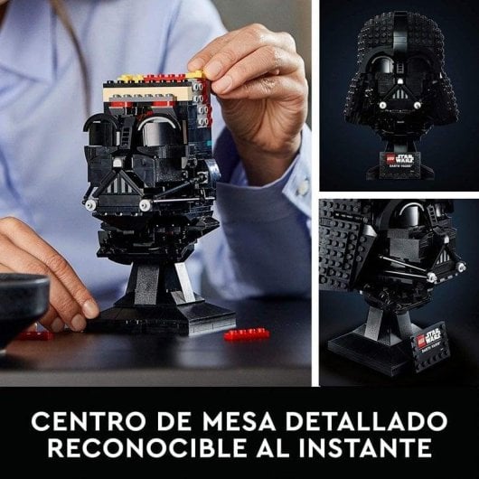 LEGO Star Wars Casco de Darth Vader 75304 834 peças