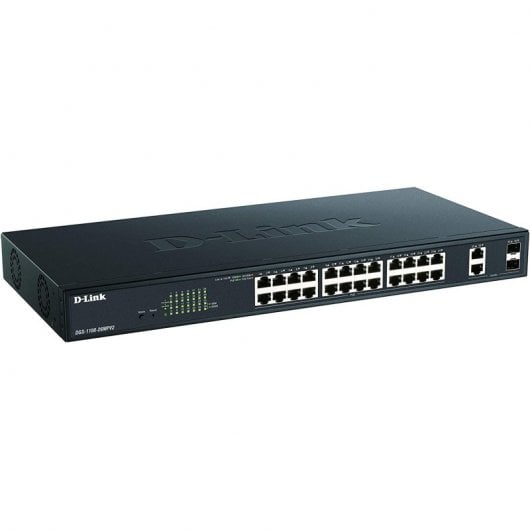 D-Link DGS-1100-26MPV2 Switch 26 Puertos Gigabit + 2 SFP