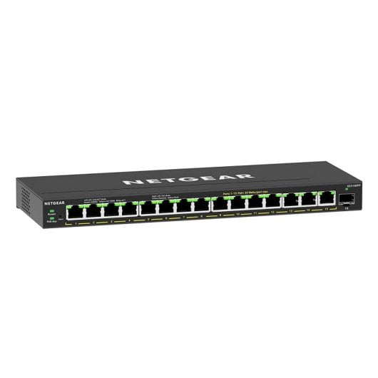 Commutateur Netgear GS316EPP 15 ports Gigabit + 1 SFP