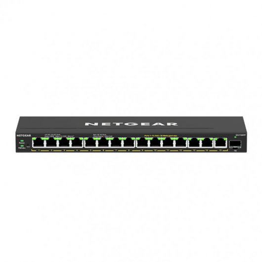 Commutateur Netgear GS316EPP 15 ports Gigabit + 1 SFP