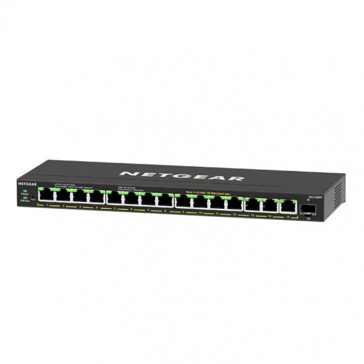 Netgear GS316EPP Switch 15 Gigabit-Ports + 1 SFP