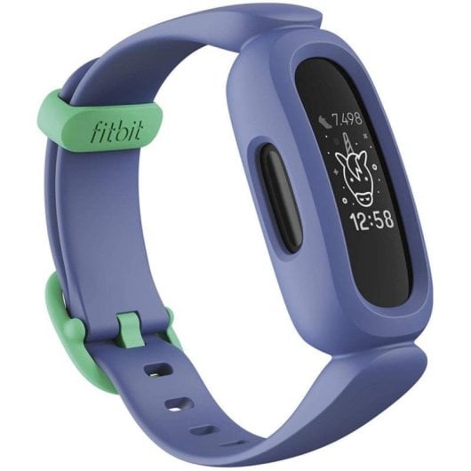Bracelet d'activité Fitbit Ace 3 Bluetooth PMOLED Bleu Vert autonomie 8 jours suivi activité enfant