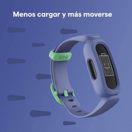 Bracelet d'activité Fitbit Ace 3 Bluetooth PMOLED Bleu Vert autonomie 8 jours suivi activité enfant