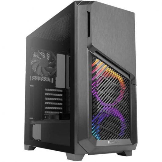 Antec DP502 Flux ARGB Cristal Templado USB 3.0 Negra