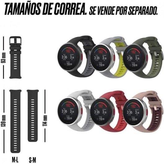 Polar Vantage V2 Premium Multisport SmartWatch Negro