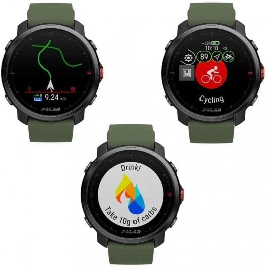 Polar Grit X Outdoor Multisport SmartWatch Negro/Verde