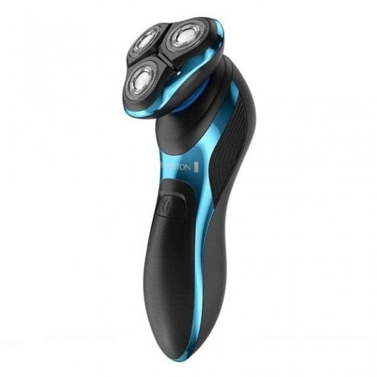 Rasoio Elettrico Viso Remington Hyperflex Aqua Pro XR1470 Senza Filo 90min Impermeabile 3 Testine Ricarica Rapida